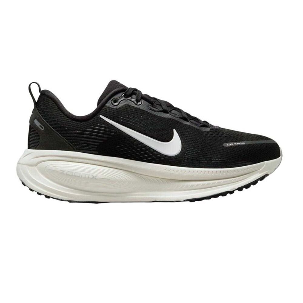 Nike Womens/Ladies Vomero 18 Max Cushioning Shoes / Black/White